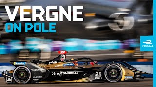 Jean-Eric Vergne's FULL Julius Baer Pole Position Lap | BMW i Berlin E-Prix