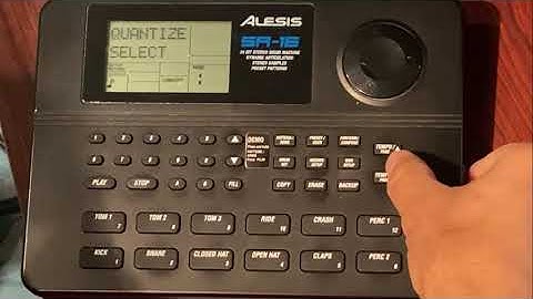 Alesis SR 16 3/4 time or waltz beat