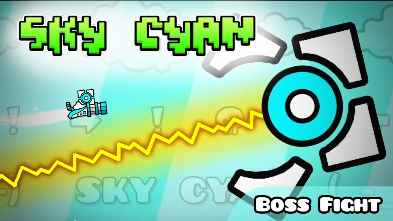 Fight Myself :) "Sky Cyan" by Sky Cyan | Geometry Dash