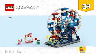 👑 LEGO instructions 👑 Creator 👑 31389 👑 Iconic Ferris Wheel