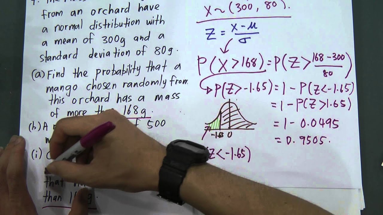 SPM - Form 5 - Add Maths - Probabilty Distribution - Past 
