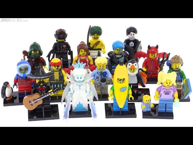 momentum Lav en snemand røg All LEGO series 16 Collectible Minifigures reviewed! - YouTube