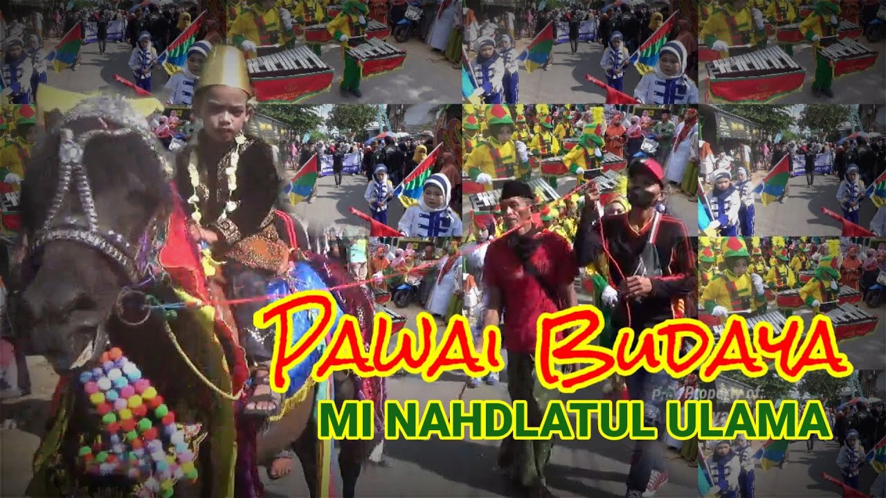 Pawai Budaya MI Nahdlatul Ulama Ambunten
