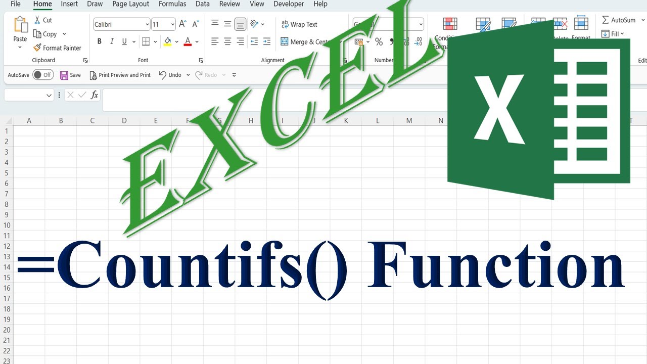How to use Countif function in excel / @Parnami237 - YouTube