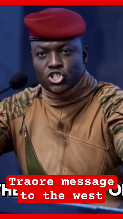 Captain Ibrahim Traore meseage to the West #traoré #ibrahimtraoré #burkinafaso