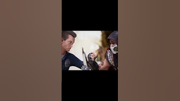 T-1000 vs Reptile Intro - MK1 #shorts #t1000