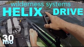 Helix Motor Drive by Wilderness Systems kayaks on the water Review