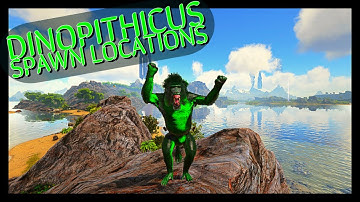 DINOPITHICUS SPAWN LOCAITONS on LOST ISLAND