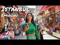 Istanbul City, Eminönü Walking Tour | You Can Find What You Want In This Market | 12 AUG 2021 | 4K