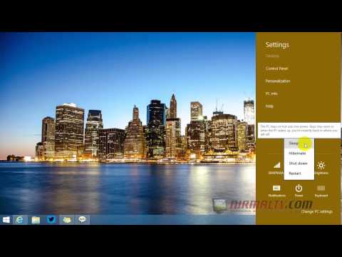 How to Quickly Shutdown, Restart, Sleep and Hibernate in Windows 8.1