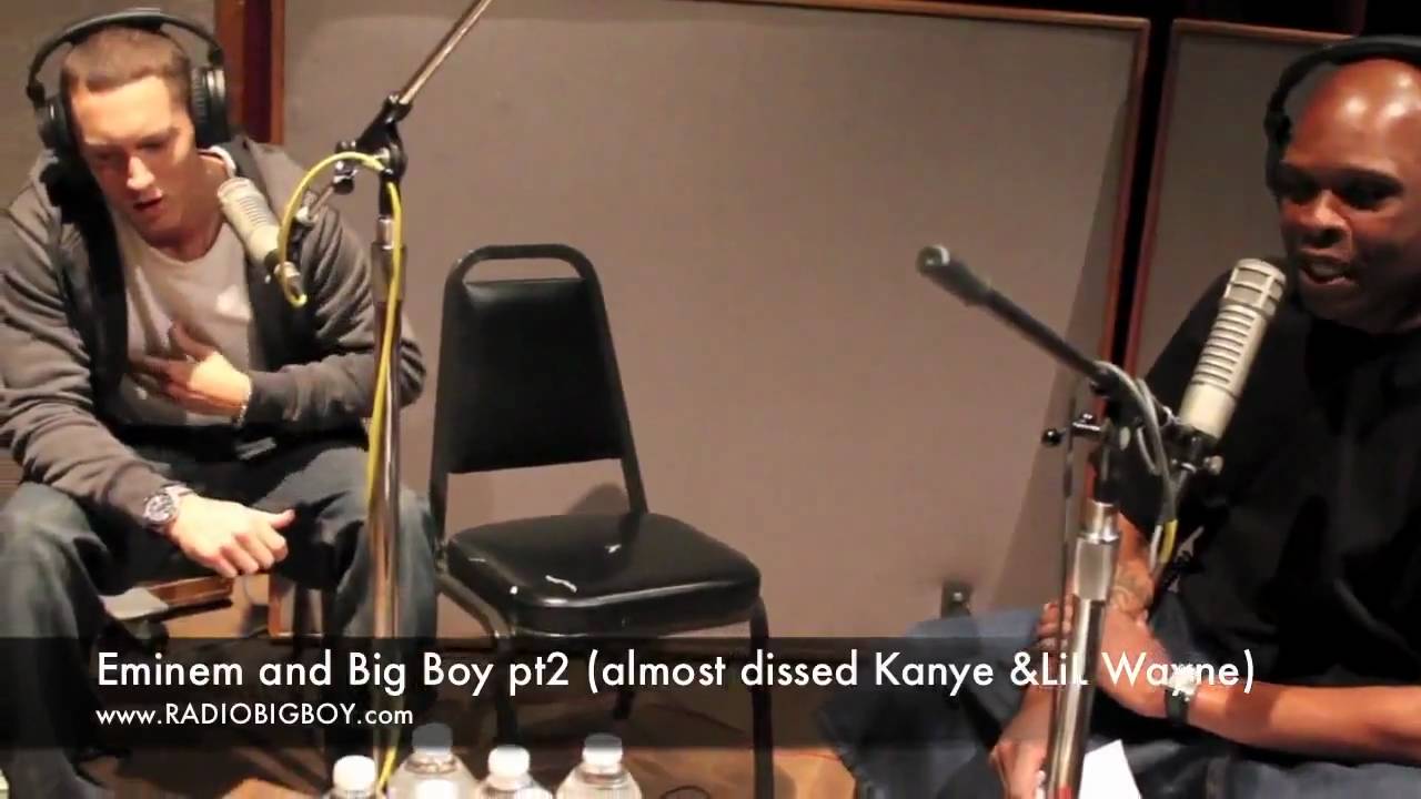 Eminem Felt Jealous Of  Lil Wayne & Kanye West & Almost Made Diss Tracks