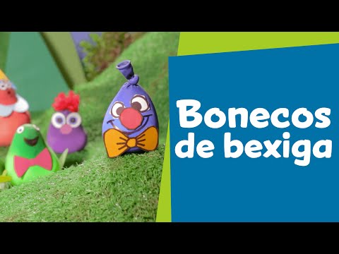 Vídeo: Como Fazer Bonecos De Balão