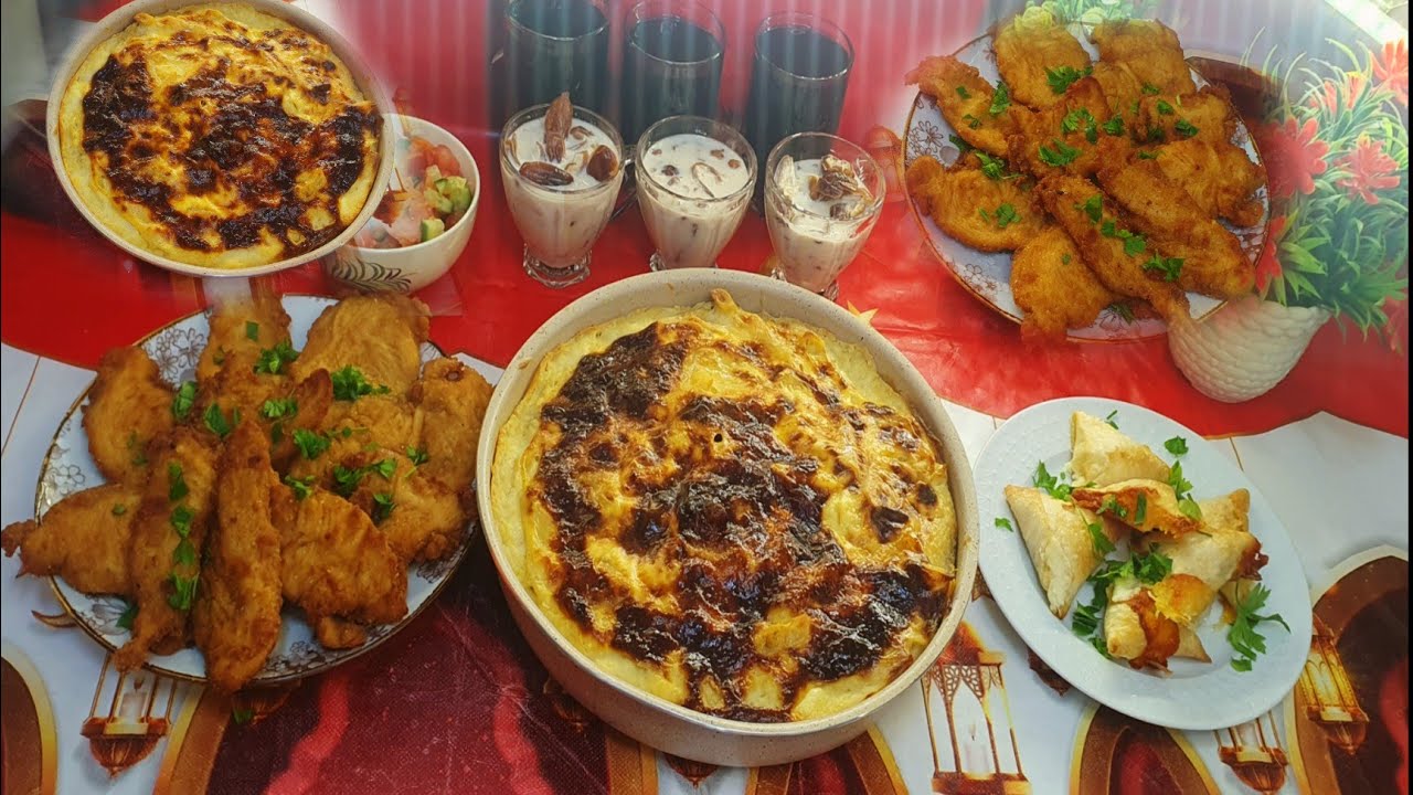 سفرة فطار ١١ رمضان ميختلفش عليه اتنين وفي اقل وقت هتحضروه مكرونه بشاميل بطعم يجنن مع البانيه المقرمش