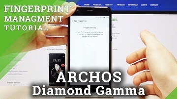 How to Set Up Fingerprint in ARCHOS Diamond Gamma – Lock Screen Protection