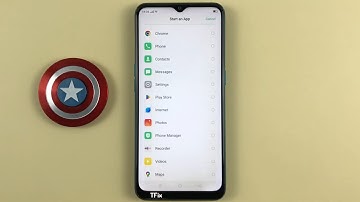 How to draw M to open apps when the screen is off on OPPO A31 Android 9