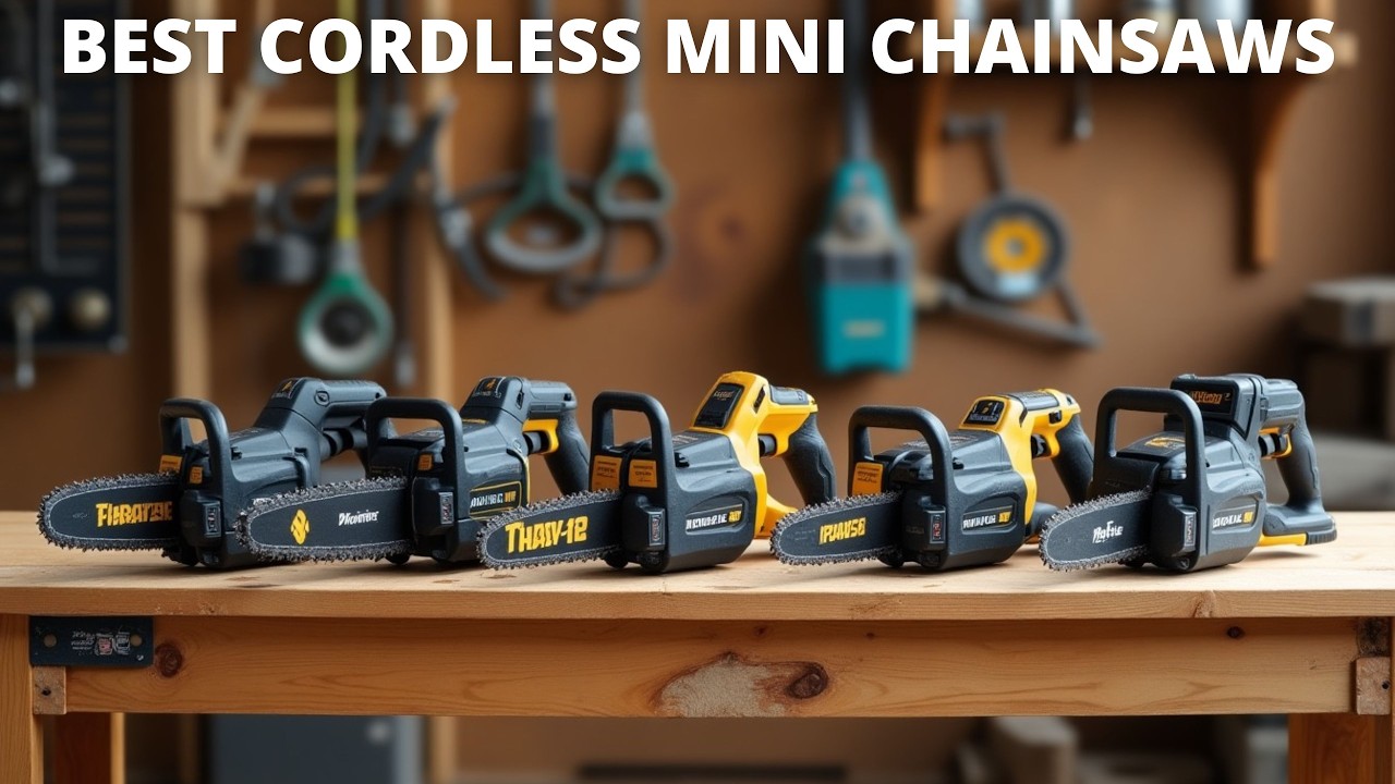 Best Cordless Mini Chainsaws 2025 - (Watch Before You Purchase) - YouTube