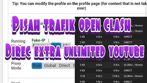 pisah trafik di stb megunakan openclash