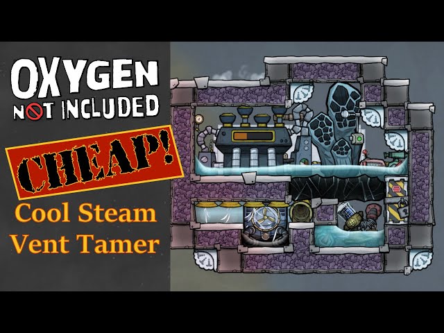 Easy taming a cool steam vent! : r/Oxygennotincluded
