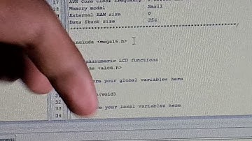 Cara membuat display di LCD alphanumeric16x2 di Proteus#CVavr