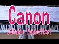 カノン　（全音ver）　ピアノ　ヨハン・パッヘルベル