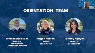 CSUSB Next Steps with Orientation Transfer