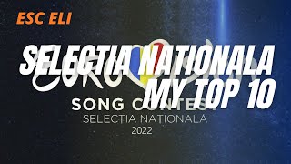 Selecția Națională 2022 🇷🇴 - My Top 10 Resimi