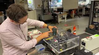UTS FEIT Dynamics Lab rolling element bearing defect vibration analysis test rig