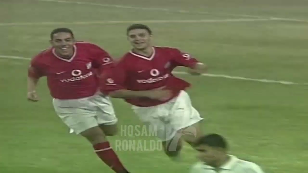 ملخص فوز الأهلى على النصر الليبى كاس الأتحاد 2003