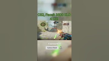 CS2, Faceit 3500 Elo, 4 Kill! #shorts  #cs2  #keşfet #cs2clips  #cs2highlights  #csgo