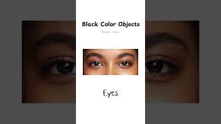 Black Color Objects | Contoh benda bewarna hitam 2 #bendahitam