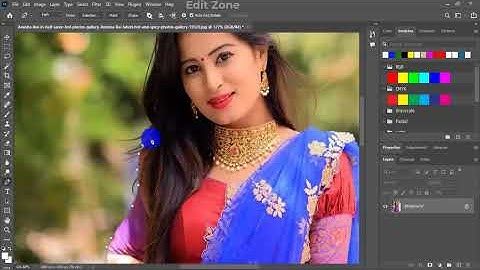 How To Joint Picture Editing Remove Background in Photoshop cc | Edit Zone