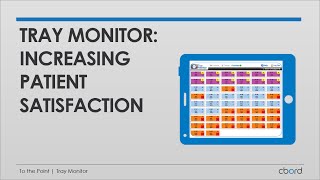 To the Point | Tray Monitor