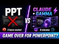 “Game Over for PowerPoint? I Tested Claude + Gamma” create description for this