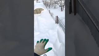 Jumping POV IN THE SNOW