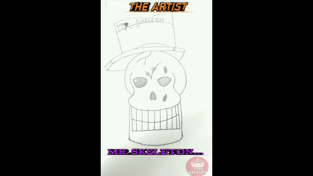  Skeleton drawing  - YouTube