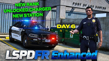 New Rank | New Station | New Car - LSPDFR Day 6 Career Mode