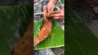 Catch &amp; Cook: Riverside Fish BBQ ASMR 🐟🔥 #shorts