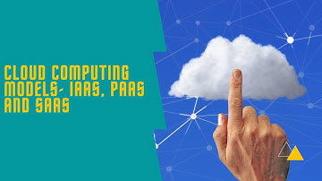 Cloud Computing Models Explained | IAAS, SAAS and PAAS