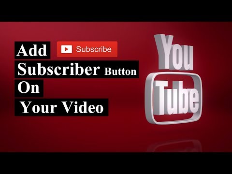 How To Add subscribe button in all youtube videos - Bangla