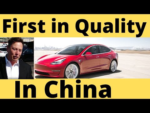 Tesla Model 3 From China Has Outstanding Defect Rating