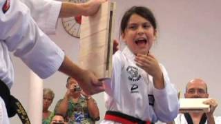 White Tiger Martial Arts First Black Belt Promotion - May 22, 2010