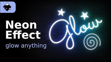 Add a Fully Editable Neon Glow in Inkscape (~2 minutes!)