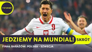 FINAŁ BARAŻÓW: POLSKA – SZWECJA, LEWANDOWSKI BEZBŁĘDNY, CO ZA GOL ZIELIŃSKIEGO! | SKRÓT MECZU screenshot 5