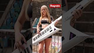 Rugrats theme on Keytar