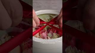 Круглые коробки с большим прозрачным окном