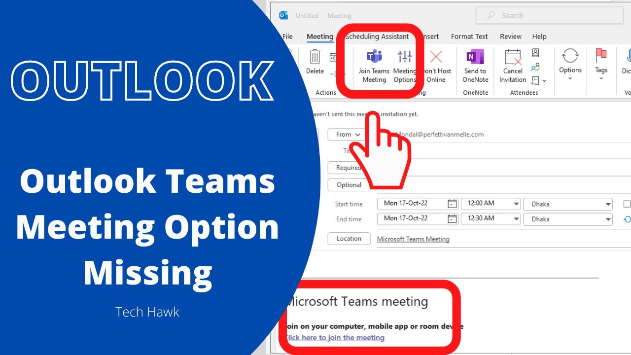 Solve: Teams Meeting Button Not Showing Up in Outlook Teams Meeting