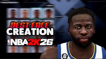 Best Draymond Green Face Creation Tutorial NBA 2K26!
