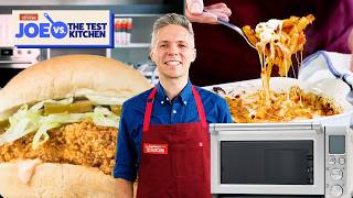 Easy Toaster Oven Recipes: Baked Ziti & Fried Chicken | Joe vs. The Test Kitchen