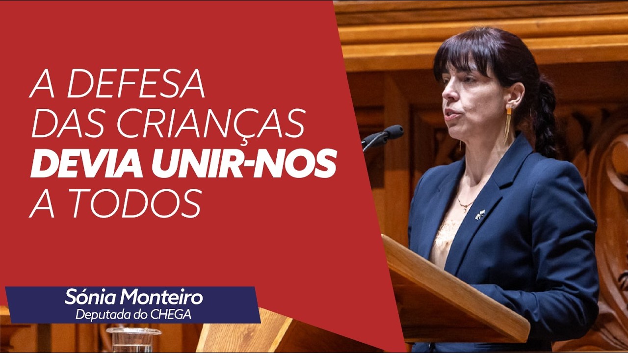 A defesa das crianças devia unir-nos a todos