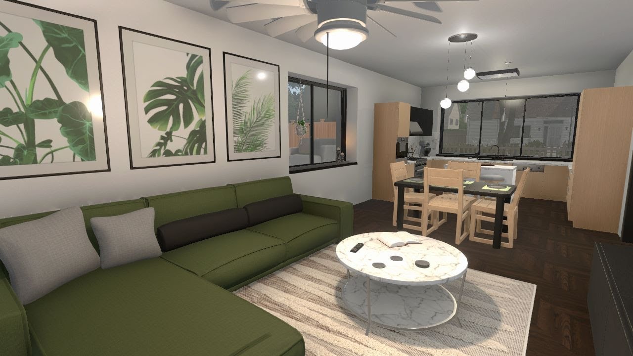 House Flipper Connoisseur's House - Modern, Scandinavian-Inspired One Bedroom Home